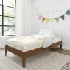 Queen Upholstered Platform Bed with Adjustable Headboard in Pink 4 Queen Upholstered Platform Bed with Adjustable Headboard in Pink 4