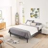2024 Vintage 13-Inch Full Bed Frame Industrial Style Retro Design 3