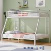 Heavy Duty Metal Twin Over Full Bunk Bed Frame with Safety Rail 3