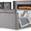 Full Size Metal Bed Frame with Headboard Footboard No Box Spring Needed 3