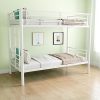 Rustic Wood Bed Frame with Storage Heavy Duty Platform Twin Assembly 4