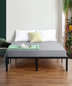 Olee Sleep 14 Inch Twin XL Dura Metal Bed Frame with Steel Slats 2