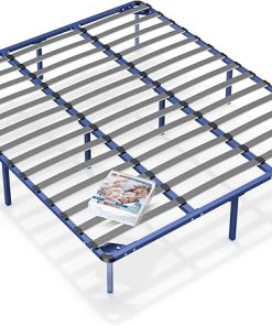 King Size Heavy Duty Bed Frame 14 Inch Platform Mattress Foundation 2