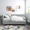 Furnulem Queen Bed Frame for Stylish Bedroom Decor 4