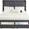 Full Size Metal Loft Bed with Desk and Storage Shelves, Black 4