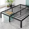 Queen Size Solid Wood Bed Frame with Slat Support, Easy Assembly 3