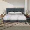Twin Metal Platform Bed Frame with Heavy Duty Steel Slats Easy Assembly 4