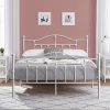 Nestl Adjustable Steel Bed Frame Twin Expands to Full Queen Size 4