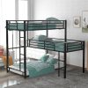 VINGLI Queen Wood Platform Bed with 4 Drawers and Headboard 3
