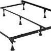 Weehom Full Size Metal Bed Frame with Headboard and Under Bed Storage 3