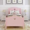 Queen Bed Frame with Headboard LED Lights and Storage Easy Assembly 3