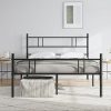 King Metal Platform Bed Frame Heavy Duty Steel Slats Easy Assembly 3