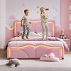 Twin Over Full Bunk Bed with Slide and Stairs for Kids with Storage 4