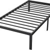 Bellemave Queen Canopy Bed with Twin Trundle and Storage Drawers Gray 4