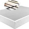 Queen Bed Frame with Headboard Easy Assembly No Box Spring Needed 4