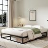 Harper Bright King Canopy Bed Frame with Headboard No Box Spring 3