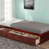 EGO Queen Upholstered Bed Frame Modern Platform Mattress Foundation 4