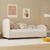 Twin Size Montessori House Bed Frame for Kids, Wooden Slats Design 3