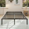 EDWZK Queen Bed Frame with Storage Drawers and Twin Trundle 4