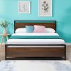 Twin Metal Platform Bed Frame Heavy Duty Steel Slats No Box Spring 4