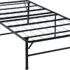 King Size 13 Inch Metal Platform Bed Frame for Mattress Support 4 King Size 13 Inch Metal Platform Bed Frame for Mattress Support 4