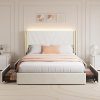 18 Inch Metal Platform Bed Frame with Heavy Duty Steel Slats 3