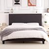 Metal Bunk Bed Frame Full Over Full with Ladder Heavy Duty Black 4