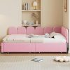 VECELO 14 Inch Metal Platform Bed Frame with Headboard and Charger 3