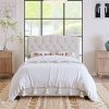 GAOMON Full Bed Frame with Ergonomic Headboard and Storage Space 4