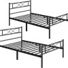 Pink Velvet Full Size Bed Frame with Headboard for Girls 3