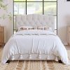 Full Size Upholstered Platform Bed with USB Ports and LED Lights 4