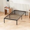 Queen Bed Frame with Storage Headboard USB Charging Station Heavy Duty 3
