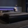 ZINUS Allen Mid Century Wood Platform Bed Frame Queen with Slats 3