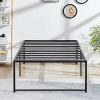 Weehom Full Size Metal Bed Frame Heavy Duty Steel Slat Platform Bed 4