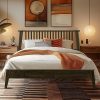 Allewie Full Size Platform Bed Frame with 3 Storage Drawers Dark Grey 3 Allewie Full Size Platform Bed Frame with 3 Storage Drawers Dark Grey 3