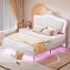 Queen Solid Wood Platform Bed Frame 12 Inch Natural Color With Storage 3