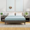 Queen Bed Frame Platform 14 Inch Metal Bed with No Box Spring Needed 4