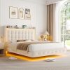 Walnut Twin Bed Frame with Storage Drawers and Headboard by Harper & Bright 3