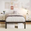 ZINUS Maddon Queen Upholstered Bed Frame with Wood Slat Support 4 ZINUS Maddon Queen Upholstered Bed Frame with Wood Slat Support 4