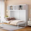 Merax Full Size Upholstered Bed Frame for Kids with Bear Headboard 3