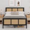 VECELO Twin Platform Bed Frame with Adjustable Upholstered Headboard 3