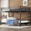Citylight Full Size Bed Frame with Adjustable Trundle for Kids Adults 4