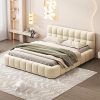 Weehom Twin Bed Frames for Kids with Wood Headboard No Box Spring 3