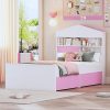 Traditional Wood Queen Bed Frame with Brushed Gold Headboard Sydney 4