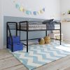 VECELO Queen Size Bed Frame with Headboard and Footboard, Heavy Duty Platform Mattress Foundation with 12” Storage Space, No Box Spring Needed, Noise-Free, Easy Assembly, Black 4
