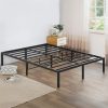 Scandinavian Full Size Floor Bed Frame with Storage Drawer, 12 Inches 4