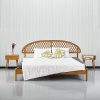 Queen Size Bed Frame with Storage Headboard and Charging Station 4 Queen Size Bed Frame with Storage Headboard and Charging Station 4