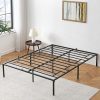 NTC Inno King Wooden Bed Frame with Headboard Durable Rustic Oak 3