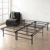 Best Price Mattress 14 Inch Premium Steel Platform Bed Frame Full