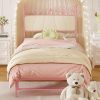King Size Metal Bed Frame with No Box Spring and Under Bed Storage 4
